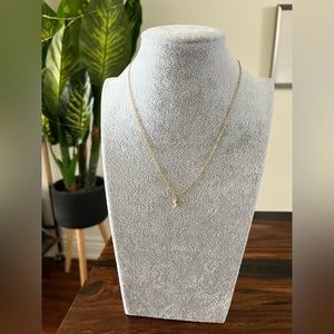 Kate Spade gold “S” initial necklace